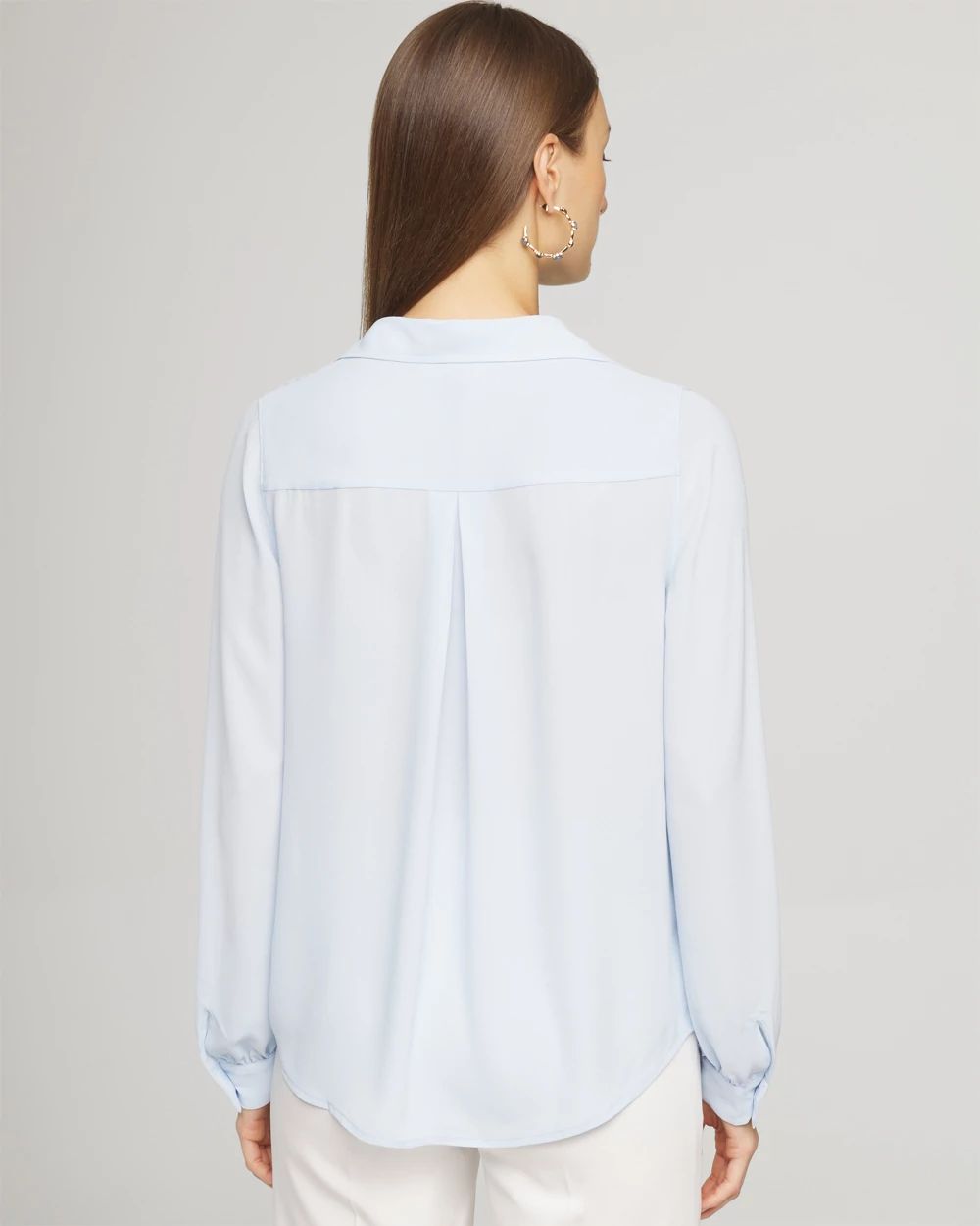 Long-Sleeve Soft Shirt | White House Black Market